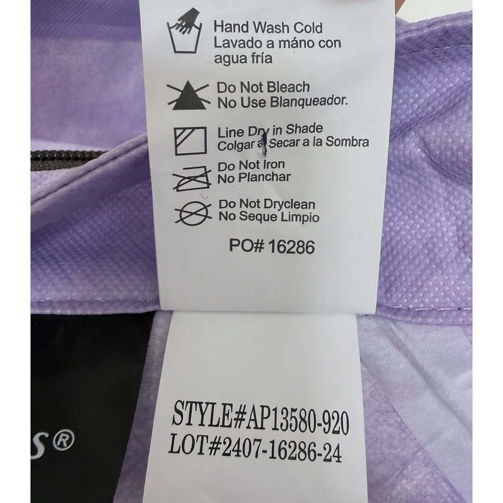 Frogg Toggs Rain Jacket Womens XL Purple Black Classic All-Purpose 'Jacket Only' - Picture 9 of 10